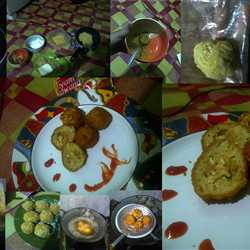 bola-bola mie isi
